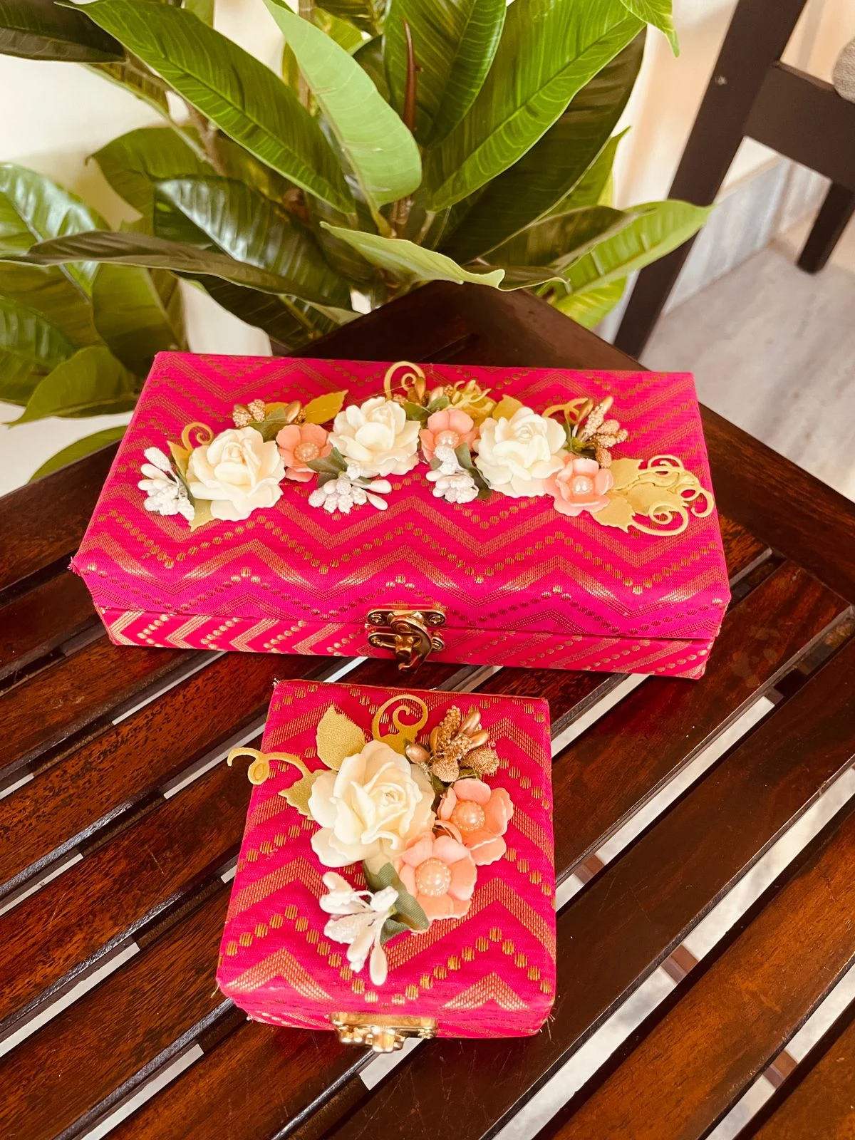 Cloth Cash Box 4/8/1.5″ (Set of 2)